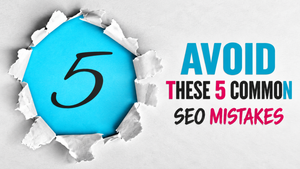 common seo mistakes