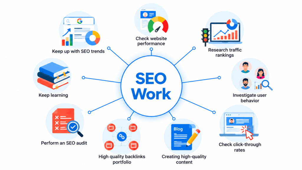 seo work hub infographic